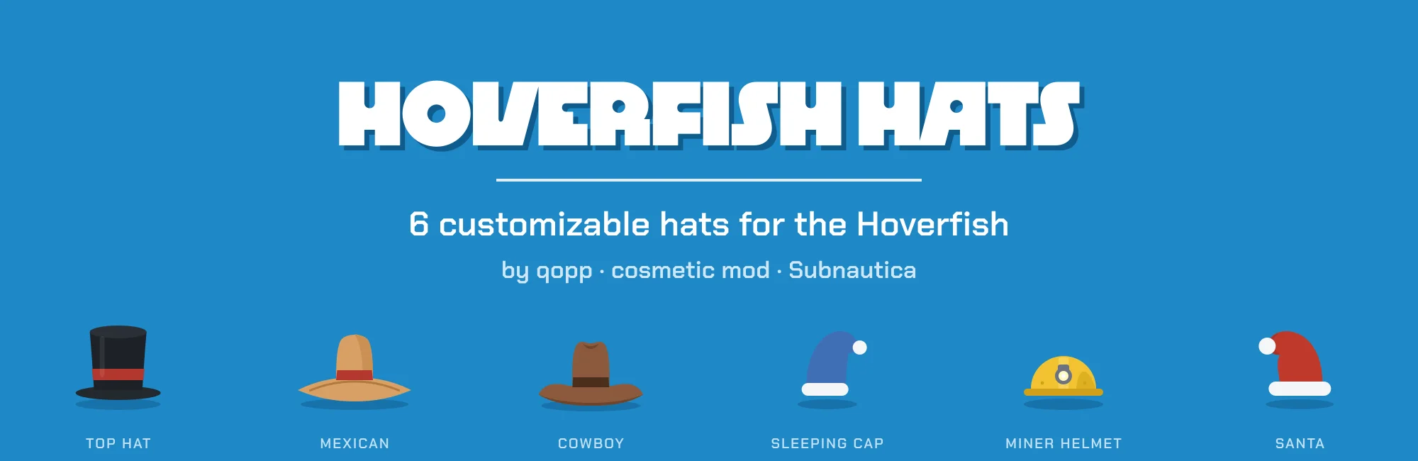 Hoverfish Hats mod banner